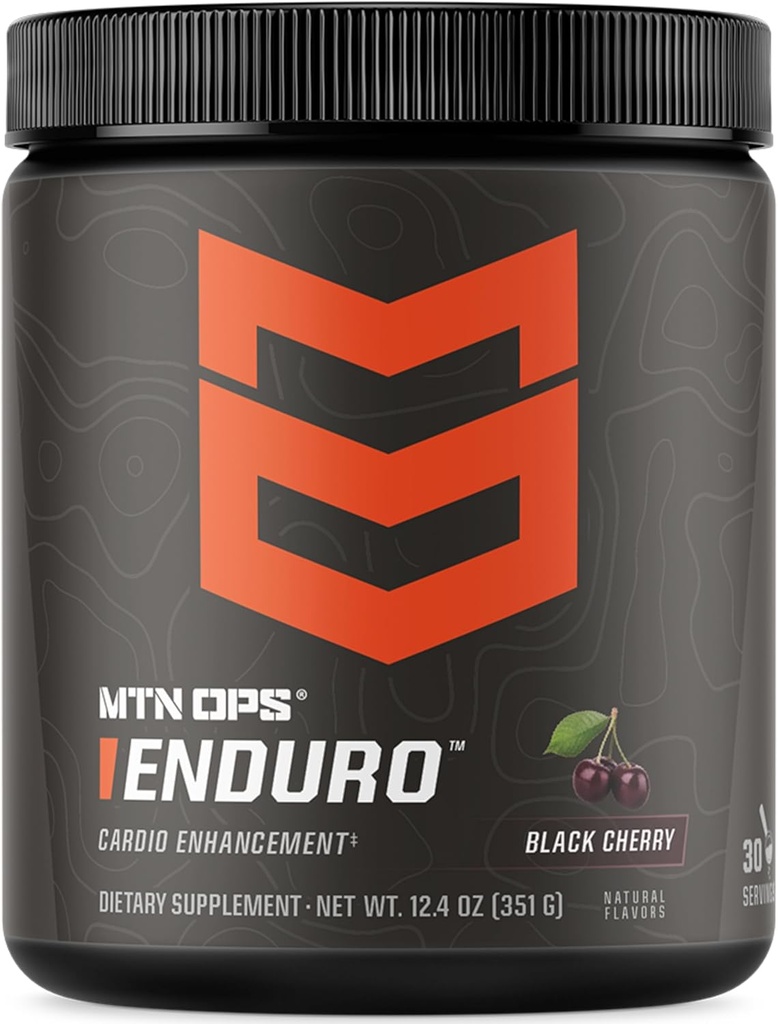 MTN OPS Enduro Nitrooxide Stim Free Pre Workout Yep 124; Magnesium Citrate, L Arginin & L Citrullin Koffein Free Preworkout