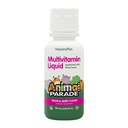 NaturesPlus Animal Parade Børns Flydende Multivitamin - Tropisk Berry Flavor - 8 fl oz - Hele fødevarer supplement - Vegetarisk, Gluten Free - 16 Servere