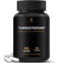HUMANX Turkesteron + 800mg - USA Tredjepart testet (svarende til Ecdysterone) for muskulær udvikling & dynamisk atletisk ydeevne - Natural anabolske - Ikke GMO, Vegan - Turkesteron supplement