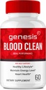 Genesis blod rene kapsler - Avanceret formel supplement til maksimal styrke - Naturlige blodkar Renere, GenesisBlood rene piller, GenesisBlood Clean Pastillas Anmeldelser (60 Kapsler)