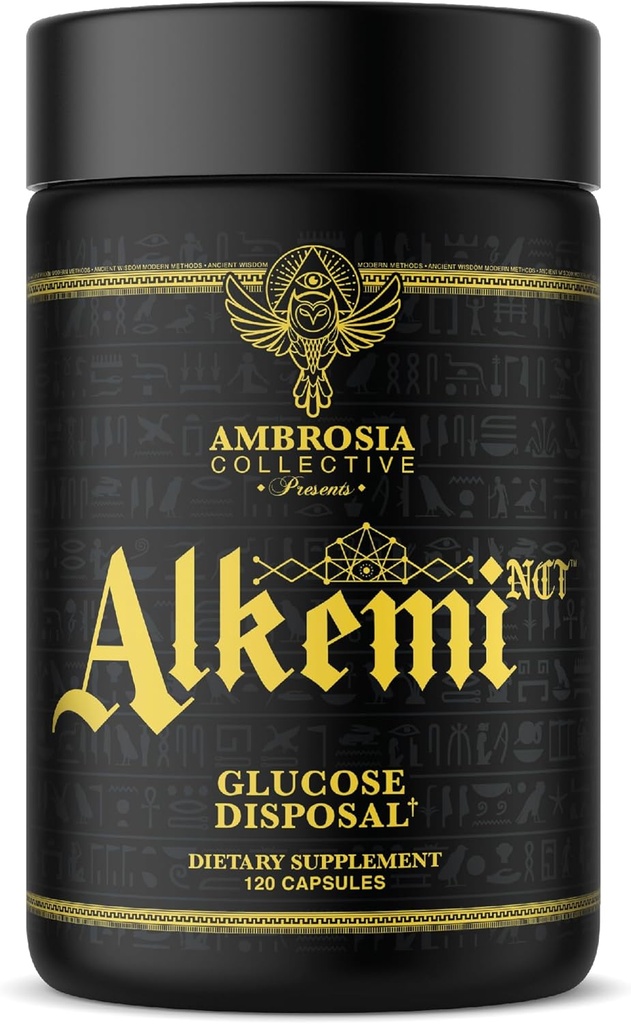 Alkemi NCT ® - Supportagent med Berberine, ProCynCi ® Kanel Extract, Chrom Picolinate, InSea2 ® og GlucoVantage