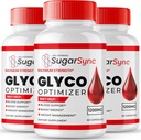 Sugar Sync Glyco Optimizer Anmeldelser, Sugar Sync Glyco Optimizer Supplement Kapsler - Maksimal styrke, SugarSync Glyco Alle naturlige Fommula piller, SugarSyncGlyco Health Support Anmeldelser (3 Pack)