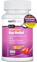 Ultra Strength Gas Relief - Simeticone 180 mg Softgels - Anti Gas and Bloating Relief - Sammenlign med den aktive ingrediens i Phazyme Anti Gas Pills - Mave Gas Relief for voksne (100 Tæl)
