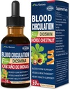 Blood Circulation Horse Chestnut Extract Liquid Drops, Castaño de Indias y Diosmina para la Circulacion y Varices, nitrogenoxid supplement til blodgennemstrømning, tryk & hjerte Health.2 oz