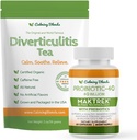 Digitale Support Tea & Probiotic Supplement (40 Millioner CFU, 60 Kapsler)