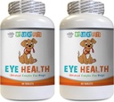 Hundeøje supplement - Hundeøje sundhed - Advanced Formel - Fordele Vision - immunforsvar - Hund Vitamin Heart - 2 flasker (120 Treats)