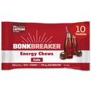 Bonk Breaker Energy Chews, Dairy- Gratis, Gluten- Gratis ingredienser til at give hurtig energi og fokus, 1 Box med 10 pakker, Cola