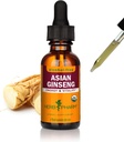 Herb Pharm Asian (Panax) Ginseng Liquid Glycerite for Energy and Stamina, Alcohol-Free Glycerite, 1 Oz