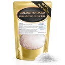 Gold Standard Organic Svovl krystaller 1lb - 99,9% Pure MSM - high-Renhed MSM supplement Pulver - Store Granulære Flakes - 3. part testet for renhed