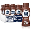 Core Power Fairlife 26g Protein Milk Shakes, Klar til at drikke til træning Inddrivelse, Chokolade, 11.5 Fl Oz (pakke med 12)