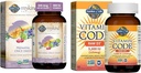 Livets have Organics Prenatal Vitamin: Folate for Energy & Sund Føtale Udvikling & D-vitamin, Vitamin Code Raw D3, D-vitamin 5.000 IE
