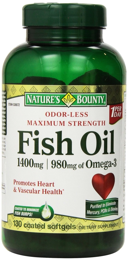 Nature Bounty Fish Oil