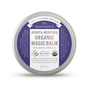 Dr. Bronners - Økologisk Magic Balm (Arnica- Menthol, 2 Ounce) - Lavet med Økologisk Bivoks og Økologisk Hamp Olie, Relieves og Relax Sore Muskler og Achy Joints, Fugt og lindrer tør hud