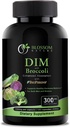 DIM supplement 300mg med Broccoli 200mg BioPerine 10mg- Hormone og østrogen balance for kvinder & mænd, overgangsalderen Relief, PCOS & PMS Support, Hormonal Acne Treatment -120 Caps, Diindolylmethan 150mg per Cap