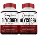 (2 Pack) EasyFlow Blood Support Capsules, Easy Flow Glyco Pills, Glyco Optimizer Capsules Glycogen Supplement, 2 Months Supply