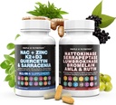 Proteinrensning 28 Kosttilskud Formel Nattokinase Bromelain NAC Blend Gurkemeje Curcumin