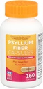 Rite Aid Psyllium Fiber Kapsler, 160 Count, Psyllium Fiber Supplement, Note 124; Forstoppelse Relief