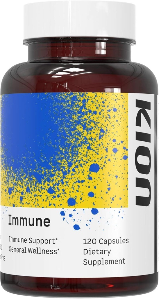 Kion immun - immunsupporttilskud - C-vitamin - C-vitamin og zink til hverdagen Wellness - 500 mg C-vitamin (ascorbinsyre) og 10 mg zink - 120 Servere