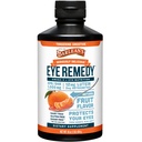 Barlean 's Eye Remedy Supplement, Tangerine Flavored Fish Oil Liquid med Lutein, Astaxanthin og Zeaxanthin, 1.000mg Omega 3 EPA DHA, Eye Care Kosttilskud, 16 oz