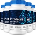 NutraRize (5 Pack) ProNerve6 neuropati, ProNerve 6 Nerve Support, Pro Nerve 6 Kapsler, ProNerve6 Pastillas Anmeldelser (300 Kapsler)