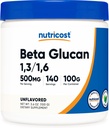 Nutricost Beta Glucan Powder 100 Bedste - 1,3 / 1,6 - Ikke GMO