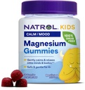 Natrol Kids Magnesium Citrate Gummies, Rolig og slap lidt Minds og kroppe, Plus støtte sund muskelafslapning og funktion, 30 Razzilious Gummies, Op til en 30 dages forsyning