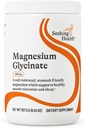 Søg Health Magnesium Glycinate Powder, 200 mg per servering, Biotilgængelig Bisglycinate Chelate, Support Sleep and Relaxation, Natural Energy, Vegetar (75 Servere)
