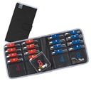 Lewis N. Clark Travel Pill Organizer â 124; For vitaminer, medicin, receptioner, eller medicin storage â 124; AM / PM farve Kodet â 124; 16 Slot Slimline Pouch â 124; Sort