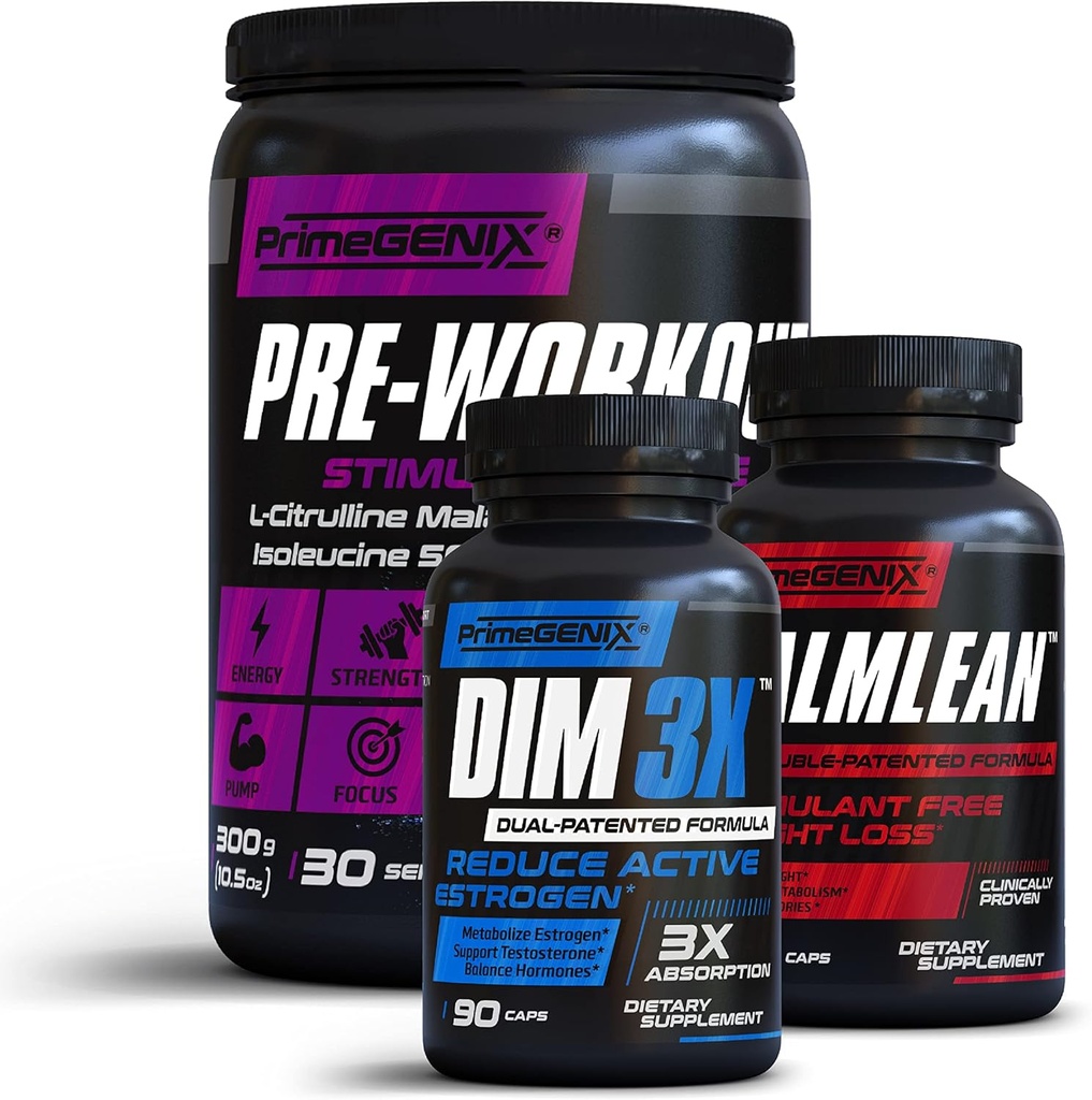Far BOD 2 Gym BOD stak 124; DIM 3X, CalmLean & Stimulant gratis Pre- Workout Bud124; Support Weight Loss 124; Boost Energy Budd124; Made in USA