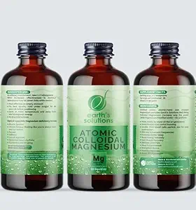 Vital Essence - Premium Atomic Kolloid Magnesium supplement til optimal sundhed og afslapning - Ionic løsning til naturlige velvære