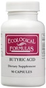 Økologiske formler Calcium Magnesium Butyrate (Btyrisyre), understøtter Gut Health. 1-Pack, Cream, 90 Kapsler