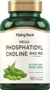 Piping Rock Phosphatidyl Cholin Supplement Note 124; 840mg