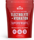 B.rad Superfruit Hydration & Electrolyte Beverage against 124; Nature 's Perfect Energy Drink against 124; Freeze- Tørret High- Antioxidant Tropical Fruit Powder against 124; 10,8 Ounces, 30 Servering