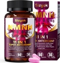 NMNH Supplement (Dihydronicotinamid Mononucleotid) 600 mg Supplement med Resveratrol, CoQ10, Biotin & Hyaluronic Acid