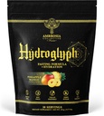 Ambrosia Hydroglyph Intraworkout Formel w / BCAA + EAA + Electrolytes Hydration Powder to Protect Lean Muscle, 0g Sugar Fasting Hydration Drink Mix, Made w / Coconut Water (Ananas Mango)