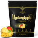 Ambrosia Hydroglyph Intraworkout Formel w / BCAA + EAA + Electrolytes Hydration Powder to Protect Lean Muscle, 0g Sugar Fasting Hydration Drink Mix, Made w / Coconut Water (Ananas Mango)