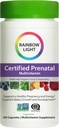 Rainbow Light Prenatal Multivitamin, immunforsvar, 120 kapsler (Pakke maj Vary)