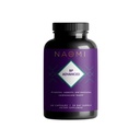NAOMI BP Advanced, Potent Ingredients for Blood Flow and Circulation, Endotelial Function, Understøtter kardiovaskulær og arterial sundhed, 1000mg Olive Leaf Extract, 180mcg Vitamin K2 (lille, 60 greve)