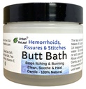 Urban ReLeaf Butt Bath! Hæmorroider, Fissurer & Stitches. Hjælper med at klø og brænde. Ren, Sothe og rolig. The Easy Sitz Bath! Fast Relief! Roligt saltvand. Let, effektiv, 100% Natural