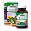 Naturens svar Burdock Root 500mg 90- Kapsler; 124; Natural Detoxifier • 124; Fremme blodcirkulation • 124; Fælles & Skin Support • 124; Lever & Nyre funktion • 124; Gluten- Free, Non- GMO, Vegan • 124; Enkelt antal