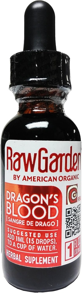Raw Garden Dragon 's Blood Original, 100% Peruvian 1 Oz Koncentrat, Sangre De Drago, Sangre De Grado. Dette er et naturligt produkt, fordampning eller tørre udseende kan beskæftige naturligt Over tid.