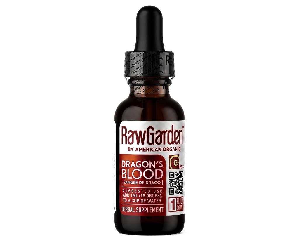 Raw Garden Dragon 's Blood Original, 100% Peruvian 1 Oz Koncentrat, Sangre De Drago, Sangre De Grado. Dette er et naturligt produkt, fordampning eller tørre udseende kan beskæftige naturligt Over tid.