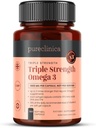 Tredobbelt styrke Omega 3 1000mg x 180 kapsler - 6 Måneder Tilgang!