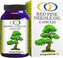 Optimal Organic Red Pine Needle Oil Caps - Health Supplement for Extreme Immunsystem Support - Vital Cell & DNA Support - # 1 Vegansk Kropslæde til udenlandske invitationer - Pinus densiflora - BioActive