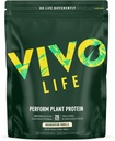 Vivo life Perform Plant Protein Powder - Pea & Hamp Protein Blend med BCAA (34.85 oz, Vanilla)