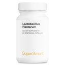 Supersmart - Lactobacillus Plantarum PostBiotic 20 Billion CFU per Day (Immuno-LP20) - Heat-Treated Probiotic Supplement | Non-GMO & Gluten Free - 60 Vegetarian Capsules