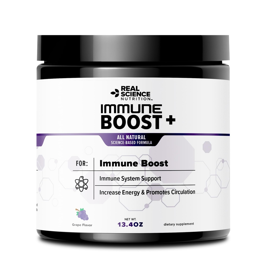 Immunboost Plus Mex124; Naturlig Immunitet Formel, Boost immunsystem Sundhed og velvære, mere kraftfuld end Elderberry, Zink, Echinacea - i en hurtig fungerende pulver