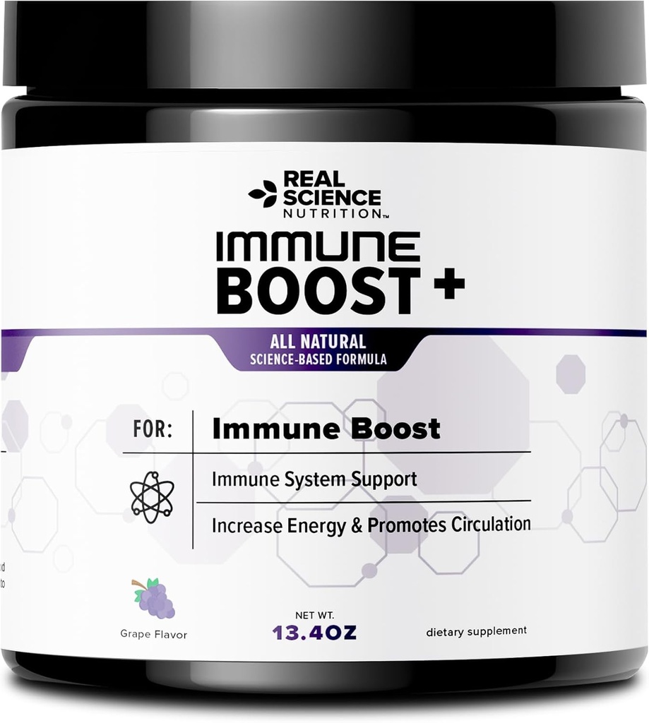 Immunboost Plus Mex124; Naturlig Immunitet Formel, Boost immunsystem Sundhed og velvære, mere kraftfuld end Elderberry, Zink, Echinacea - i en hurtig fungerende pulver