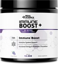 Immunboost Plus Mex124; Naturlig Immunitet Formel, Boost immunsystem Sundhed og velvære, mere kraftfuld end Elderberry, Zink, Echinacea - i en hurtig fungerende pulver