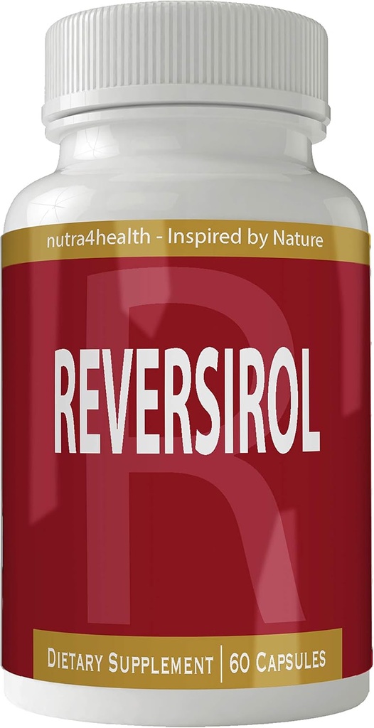 Reversirol supplement - 20 urter & multivitamin piller med Alpha Lipoic Acid & kanel, 60 kapsler